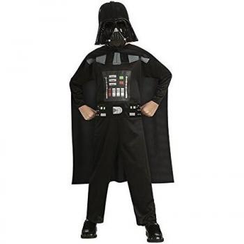 Star Wars - Disfraz de Darth Vader para niño, Talla L infantil 8-10 años