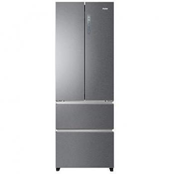 Nevera y Congelador Independiente Haier HB20FPAAA, Capacidad Total 479L, 339L Frigorífico, 140L Congelador, Tecnología Total No Frost, Clase Energética E, Color Acero In