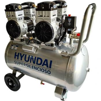 Compresor de Aire Silencioso Hyundai HYAC100-3S 100 litros 2,2 kW