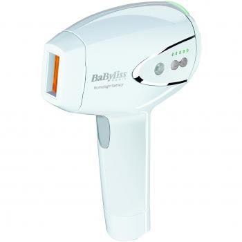 Depiladora de Luz Pulsada Intensiva BaByliss G960E 4J/cm² Color Blanco - Depilación con Corriente Alterna