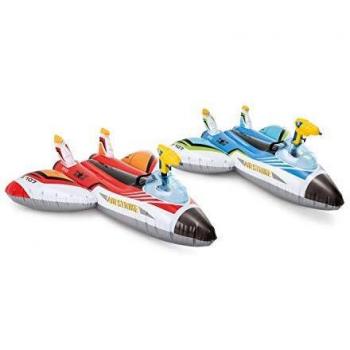 Avión Inflable con Pistola de Agua Integrada