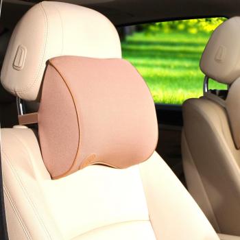 DMMSS Interior De Automš®vil Reposacabezas Almohada Cuello Almohada Memoria Espuma Almohadilla Coche , Coffee Color