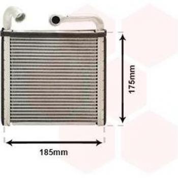 Radiador de calefacción VAN WEZEL 03016385 con características como diseño compacto, fácil instalación, alta eficiencia térmica y compatibilidad con sistemas de calefacción existentes