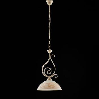 Candelabro de Hierro Ivory Decape con Acabado Dorado, 1 Luz, 30x h51 cm