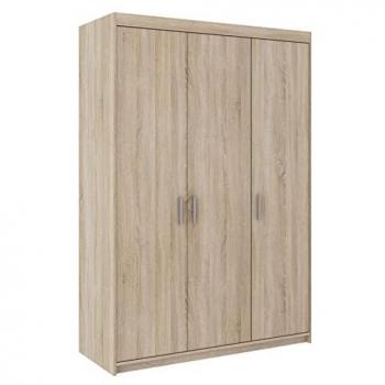 Armario Tucson 113 con bisagras, Roble Sonoma, 191x133x53cm, 5 estantes