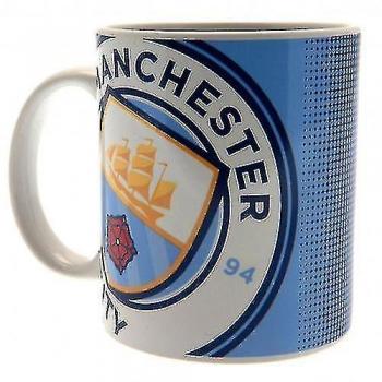 Taza grande Manchester City FC cresta azul cielo One Size