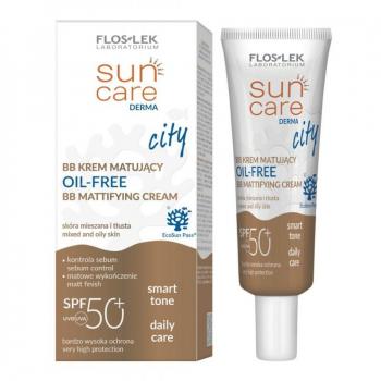 FlosLek Sun Care Derma City Oil-Free Mattifying BB Cream SPF 50+ 30ml