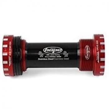 Hope Stainless Bottom Bracket 68/73mm Red