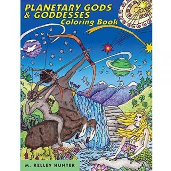 Libro para Colorear de Dioses y Diosas Planetarias: Astronomía y Mitos de Nuestro Nuevo Sistema Solar