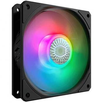 Cooler Master SickleFlow 120 V2 ARGB, Compatible con Placa Base ARGB, Aspas Translúcidas Air Balance, 62 CFM, 2.5 mmH2O, 8 a 27 dBA, ARGB