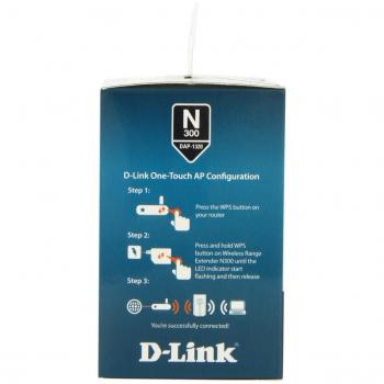 D-Link DAP-1320/B - Extensor de red WLAN, blanco