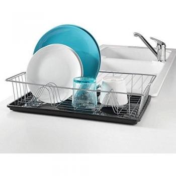 Metaltex Colonia - Escurreplatos con bandeja, 48 x 30 cm
