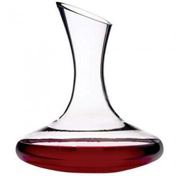 Bar Craft Juego Decantador de Vino Luxury en Caja de Regalo, Hecha de Cristal, Transparente, 1.5 litros