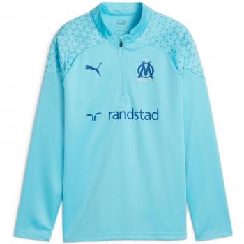 Camiseta Infantil Puma de Manga Larga de Entrenamiento Junior Olympique Marseille 2023/24
