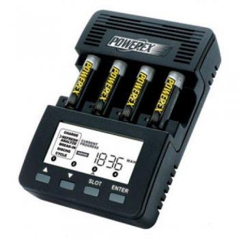 Powerex MH-C9000 12V - Cargador para 4 pilas AA o AAA