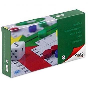 Cayro - Parchís Magnético Pequeño - Juego de Tradicional - Juego de Mesa - Desarrollo de Habilidades cognitivas - Juego de Mesa