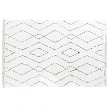 Alfombra DKD Home Decor Blanco Gris 200 x 290 x 1,5 cm