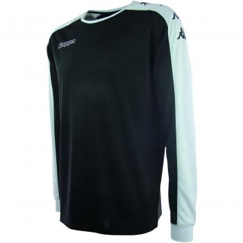 Kappa Tanis SS Camiseta Fútbol, Unisex, Negro, S/M