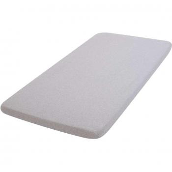 Sábana Bajera Cuna Algodón Orgánico Antialérgica Jyoko 120x60cm Stone Grey