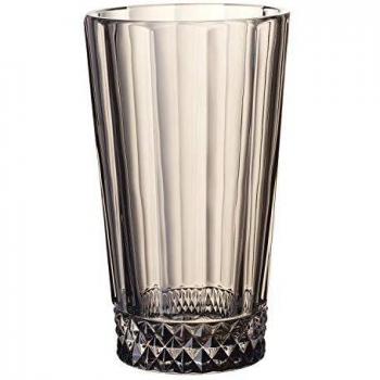Villeroy & Boch Opéra Smoke Vasos para combinados, Set de 4, 340 ml, Vidrio de cristal, Transparente/Gris