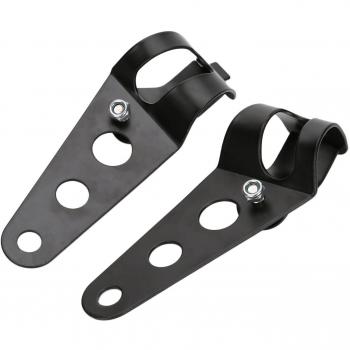 Tenedor para faros de motocicleta, horquillas universales 35 mm a 43 mm, negro Osan