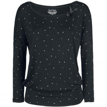 Rock Rebel by EMP Fast and Loose Manga Larga Mujer Negro 5XL