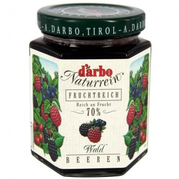D'Arbo Confitura Frutas Bosque 70% - 200 gr