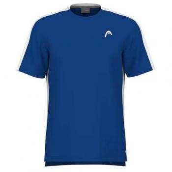 Camiseta Deportiva de Tenis para Hombre Head Slice, Manga Corta, Azul Real