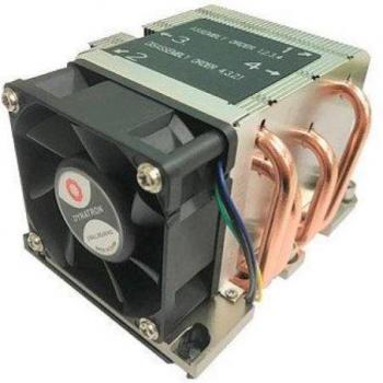 Dynatron B5 Sistema de Refrigeración para Ordenador Procesador Enfriador de Aluminio en Color Negro