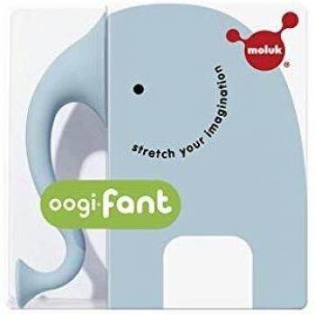 MOLUK- Oogifant, motricidad Innovador, Juguete Educativo para niños a Partir de 3 años, Color Azul Claro