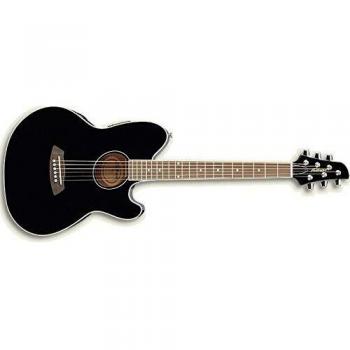 Ibanez TCY10E BK Talman Acoustic-Electric Guitar in Black