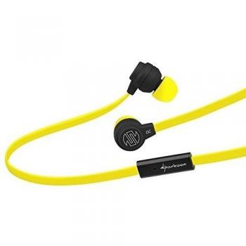 Sharkoon Shark Zone EP10 - Auriculares in-ear, color amarillo