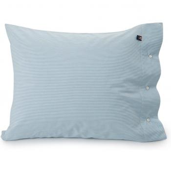 Lexington Funda de Almohada, algodón, White/Green, 25 x 20 x 1 cm
