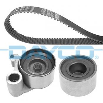 Juego de correas de distribución DAYCO KTB833 - Kit completo que incluye correa de distribución, polea y tensores, diseñado para un rendimiento óptimo en motores específicos, fabricado con materiales de alta calidad para garantizar durabilidad y resi