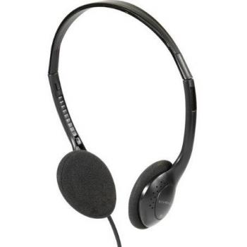 Vivanco TV Comfort 40 Supraaural Diadema Negro - Auriculares