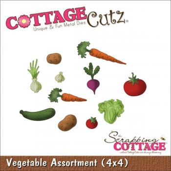 Assortimento di verdure 4 X 4 Die CottageCutz