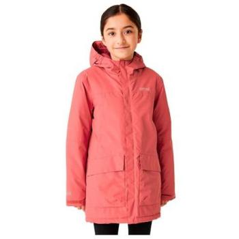 Regatta Kids' Farbank Waterproof Insulated Jacket - Mineral Red/Rumba Red, Size 7-8 Years