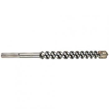 Metabo 623319000 623319000-Broca de Martillo SDS-MAX 4 filos 18x340 mm Longitud de Trabajo 200 mm, Negro