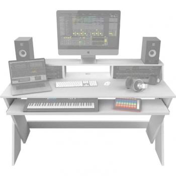 Glorious Sound Desk Pro White Professional Studio Recording Desk