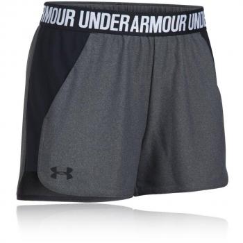 Under Armour Play Up Short 2.0 Pantalón Corto, Mujer, Gris
