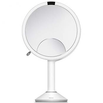 Simplehuman 3-in-1 Rechargeable LED Makeup Mirror with Touch Control