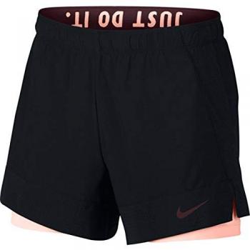 Nike Flex Pantalón Corto de Entrenamiento 2 en 1 - Mujer 891939-010