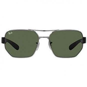 Ray-Ban RB3672 004/71 Geometric Gunmetal Unisex Sunglasses