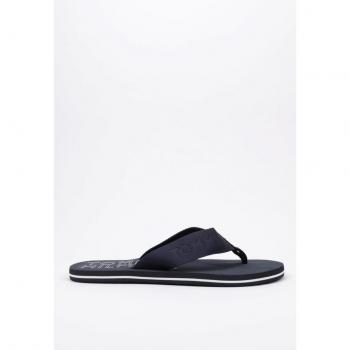Tommy Hilfiger Chancla Tonal Hilfiger Beach Sandal para hombre en color azul, talla 40