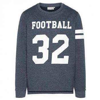 NAME IT Sudadera NIÑO VALEXO - 122-128, Dark Sapphire