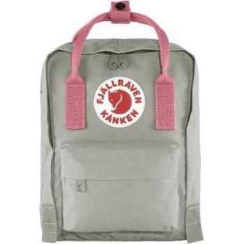 Fjallraven Kanken Mini Unisex Backpack - Fog-Pink, 7 Liters, One Size
