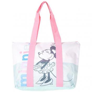 Bolsa de Playa Minnie Mouse Disney Tote Verde Cerdá