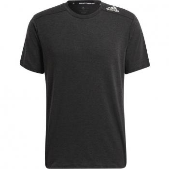 Adidas Designed For Training Camiseta De Manga Corta Hombres Negro - M