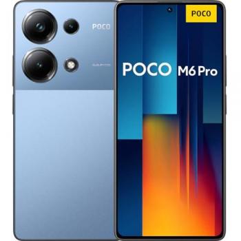 Smartphone Xiaomi Poco M6 Pro 4G NFC - Pantalla Flow AMOLED 6.67” FHD+ 120Hz, 8GB RAM, 256GB Almacenamiento, Triple cámara 64MP, Batería