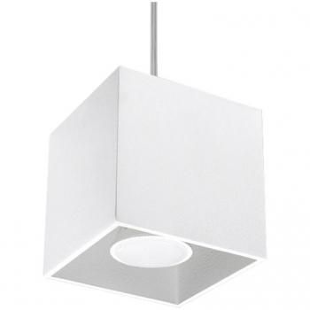 Lámpara de Techo Colgante QUAD 1 Blanca GU10 en Aluminio